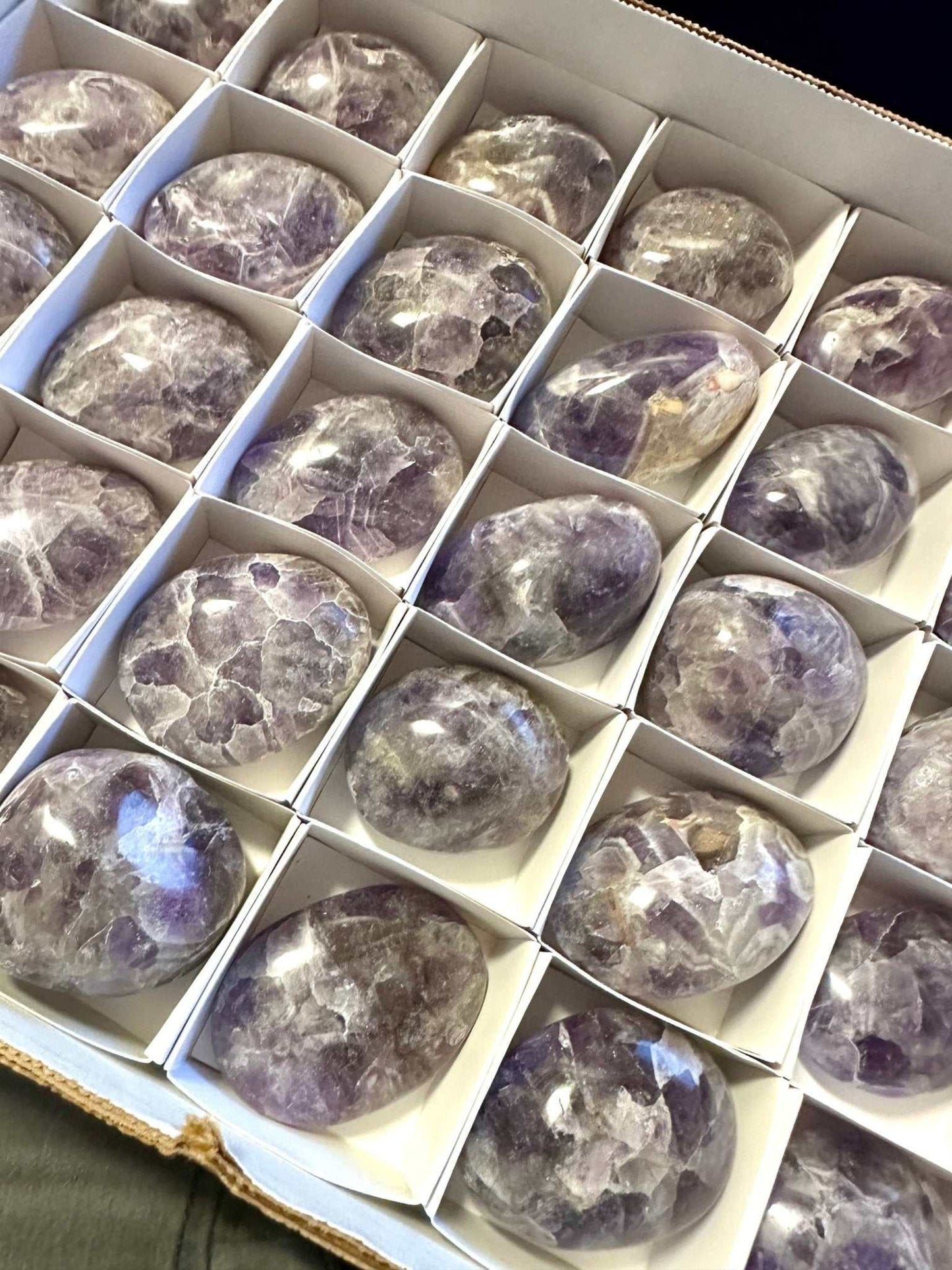 Amethyst Palm Stone Sacred Crystals