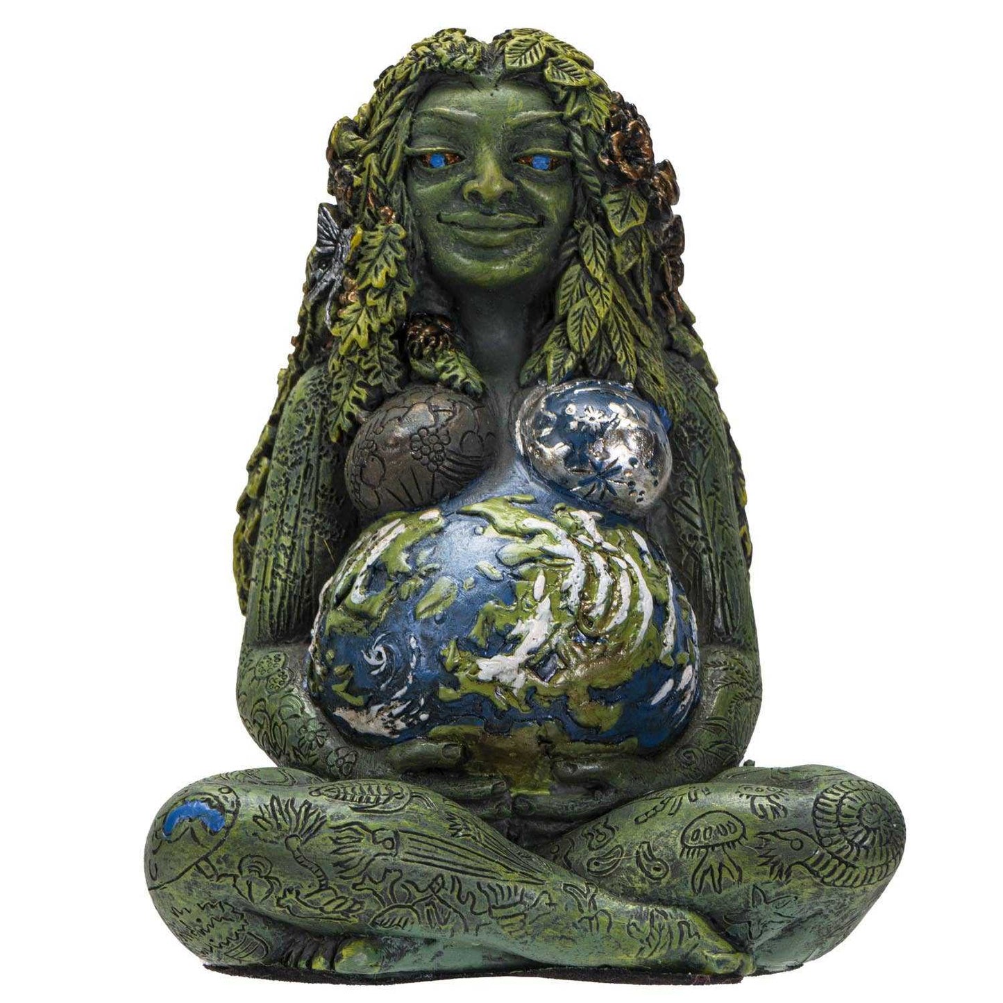 Millennial Gaia Statue Sacred Crystals