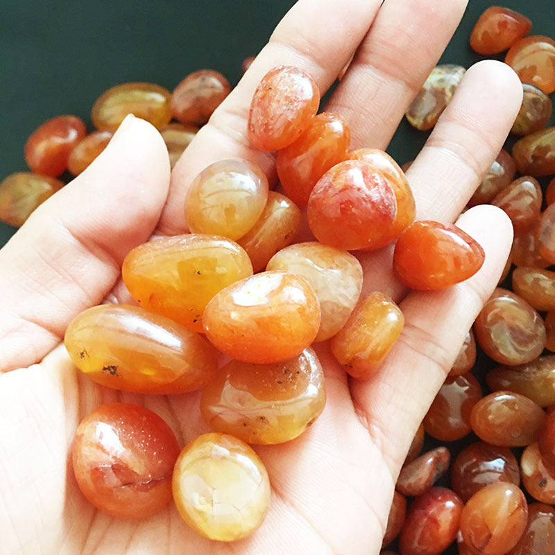 Carnelian Rough Stone Crystal Ornaments Mineral Specimen Rough Stone Midnightt Light