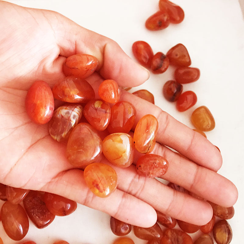 Carnelian Rough Stone Crystal Ornaments Mineral Specimen Rough Stone Midnightt Light
