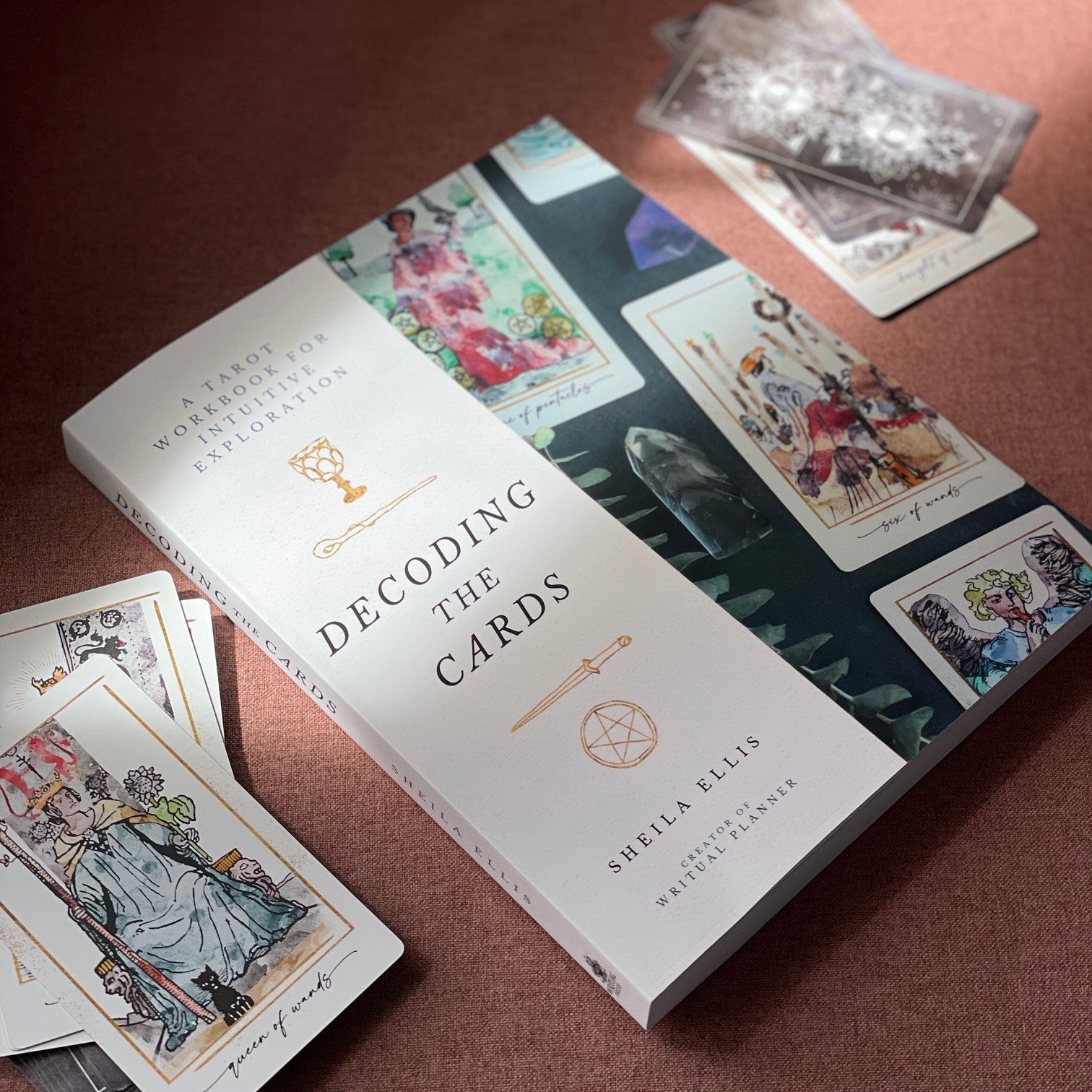 Decoding the Cards: A Tarot Workbook for Intuitive Exploration Writual Planner