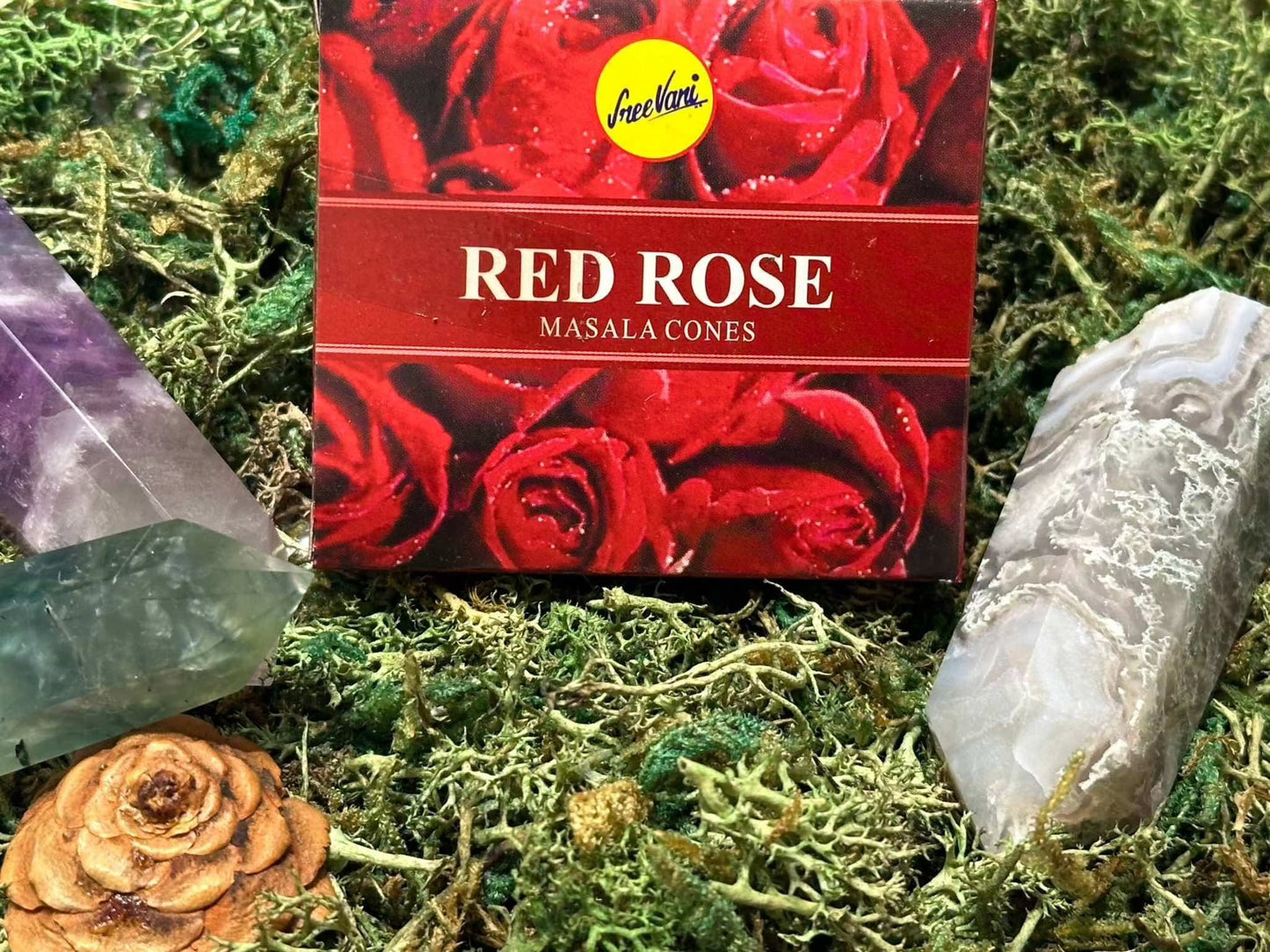 Sree Vani Masala Cones Sacred Crystals