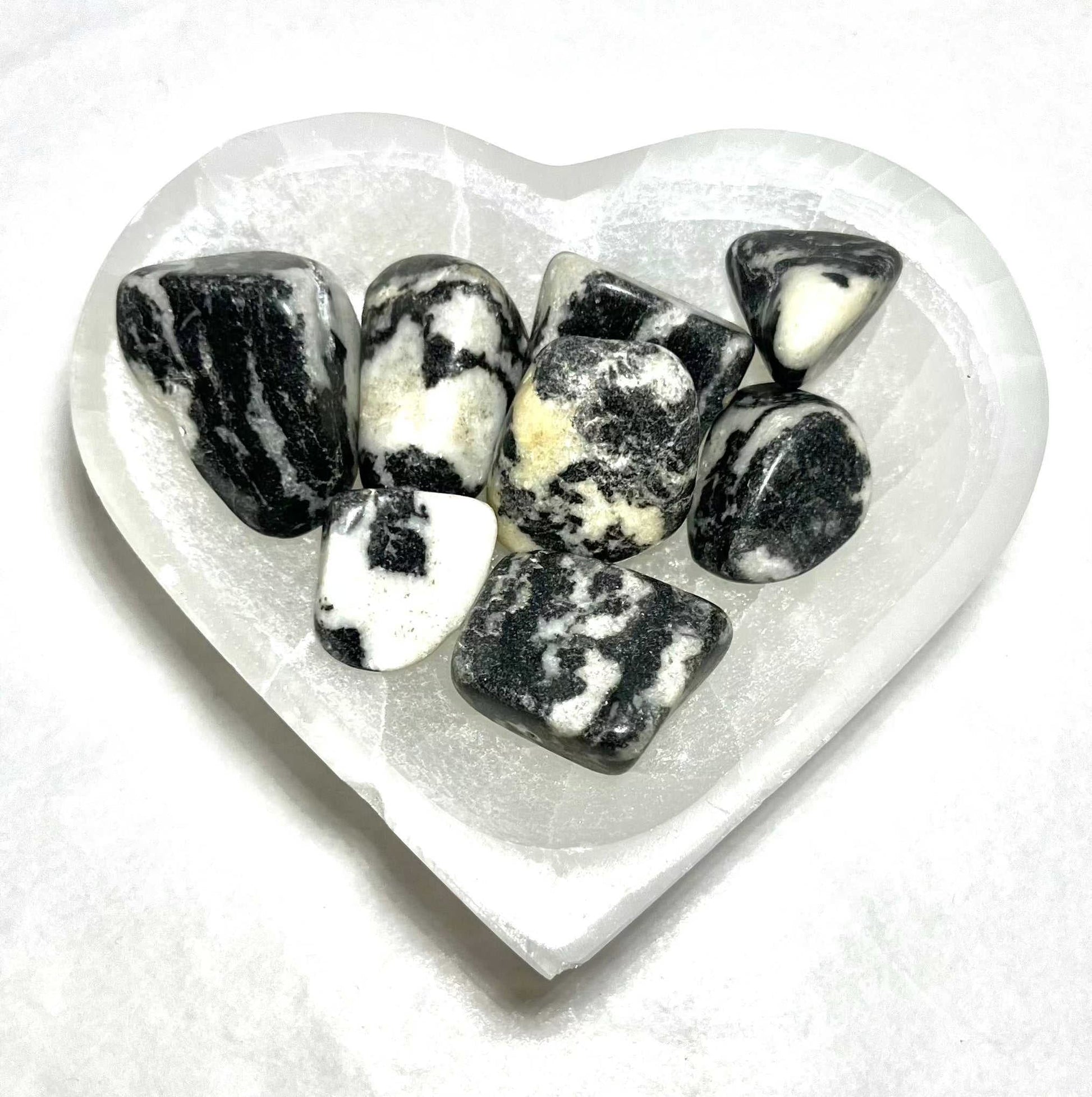 Zebra Jasper Tumbled Stone Sacred Crystals
