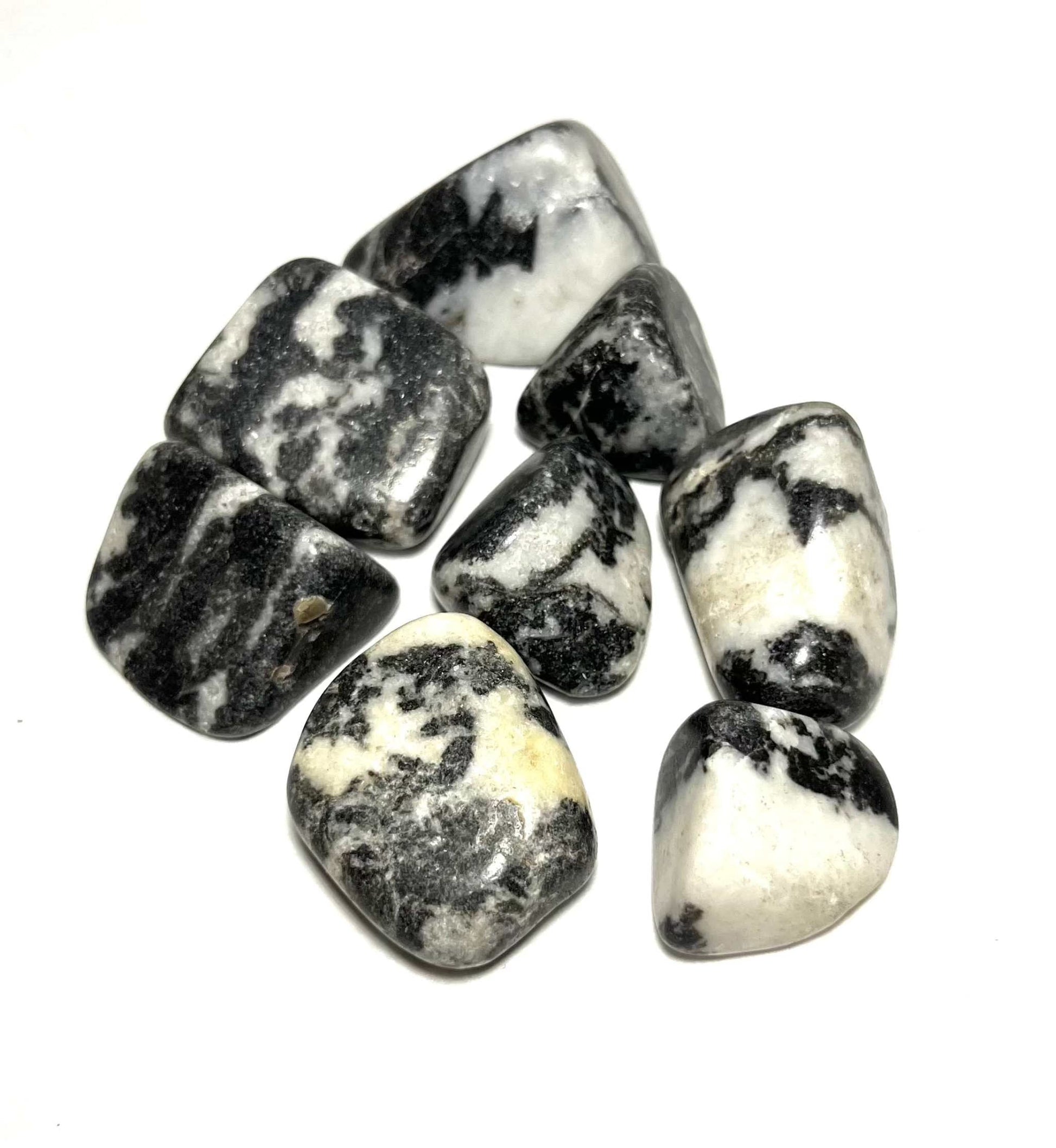 Zebra Jasper Tumbled Stone Sacred Crystals