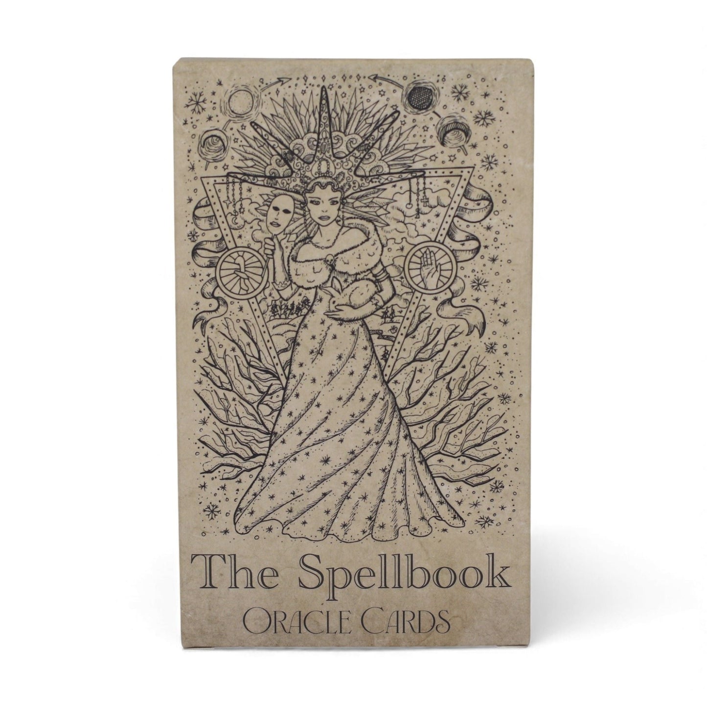 The Spellbook Oracle Cards- Witchcraft Deck Midnightt Light