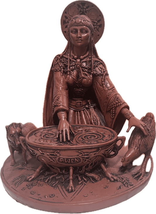 Celtic Cerridewen Goddess Sacred Crystals