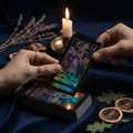 Tarot Cards In Use Lifestyle