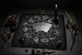 Horoscope Altar Cloth — In Use