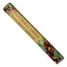 Incense Stick - Patchouli Amber - 20ct Sacred Crystals