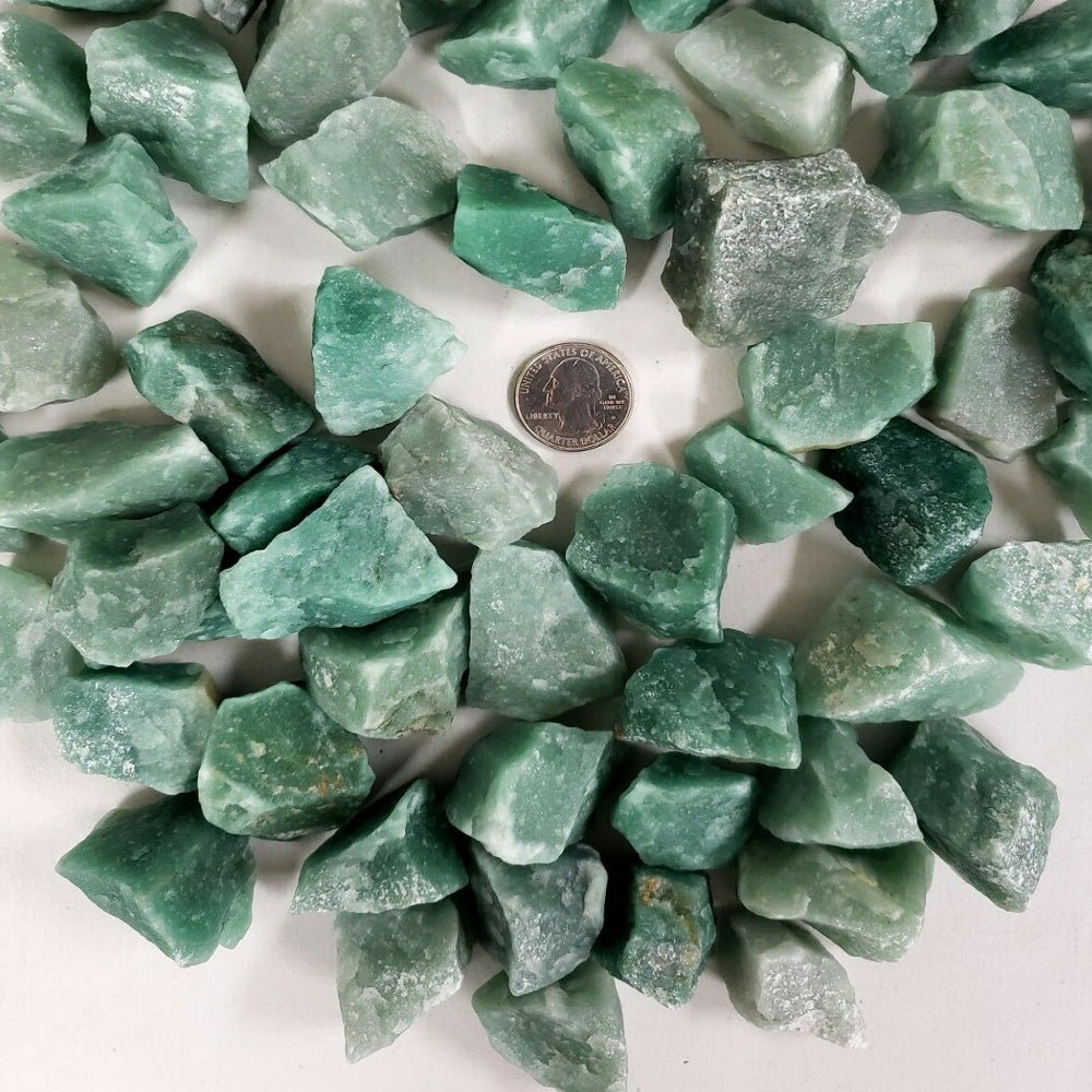 Natural Green Aventurine Rough Stone — Sacred to Gaia | Abundance, Growth & Earth Magic
