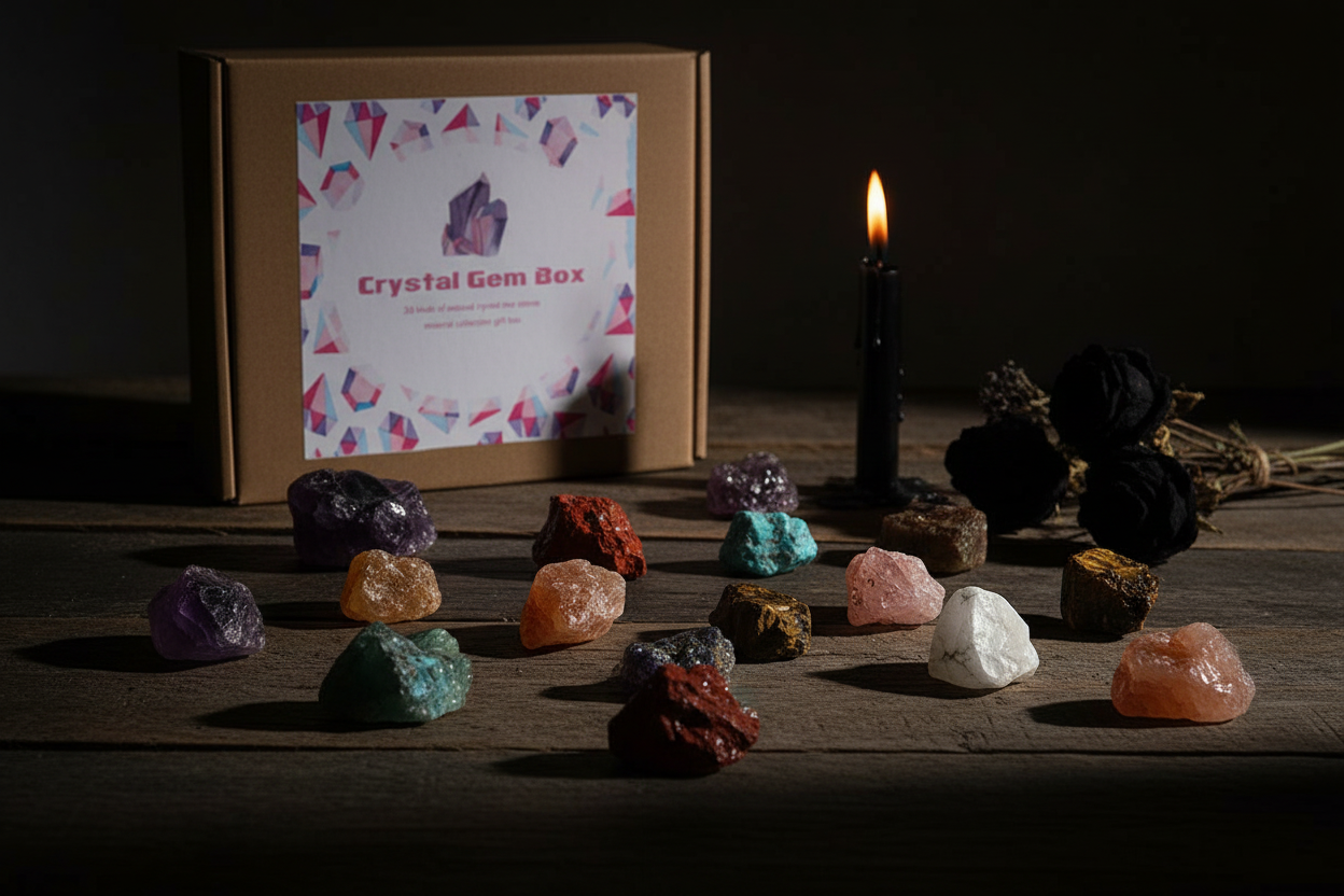 Natural Raw Crystal Set — Not In Use v5