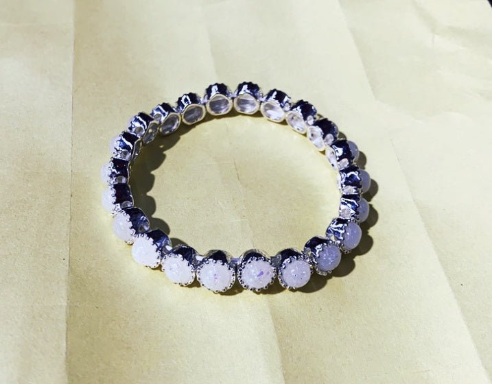 New Roman Opal Bracelet Midnightt Light