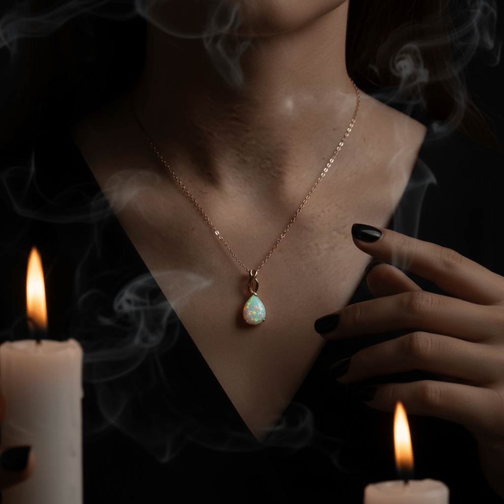 Opal Necklace Shot 2