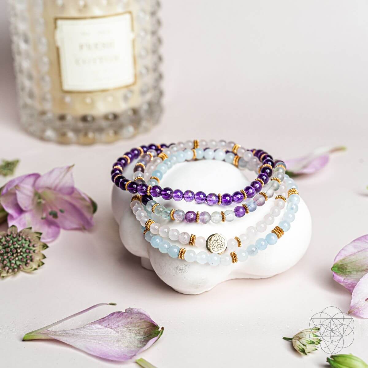 Soothing Anxiety-Free Bracelet Pack of 4 Conscious Items