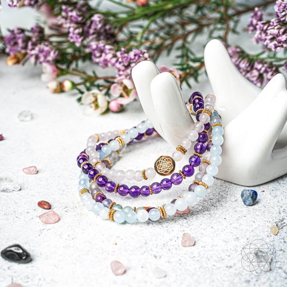 Soothing Anxiety-Free Bracelet Pack of 4 Conscious Items