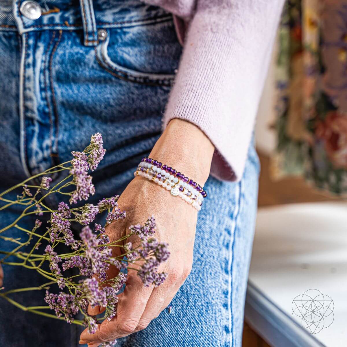 Soothing Anxiety-Free Bracelet Pack of 4 Conscious Items