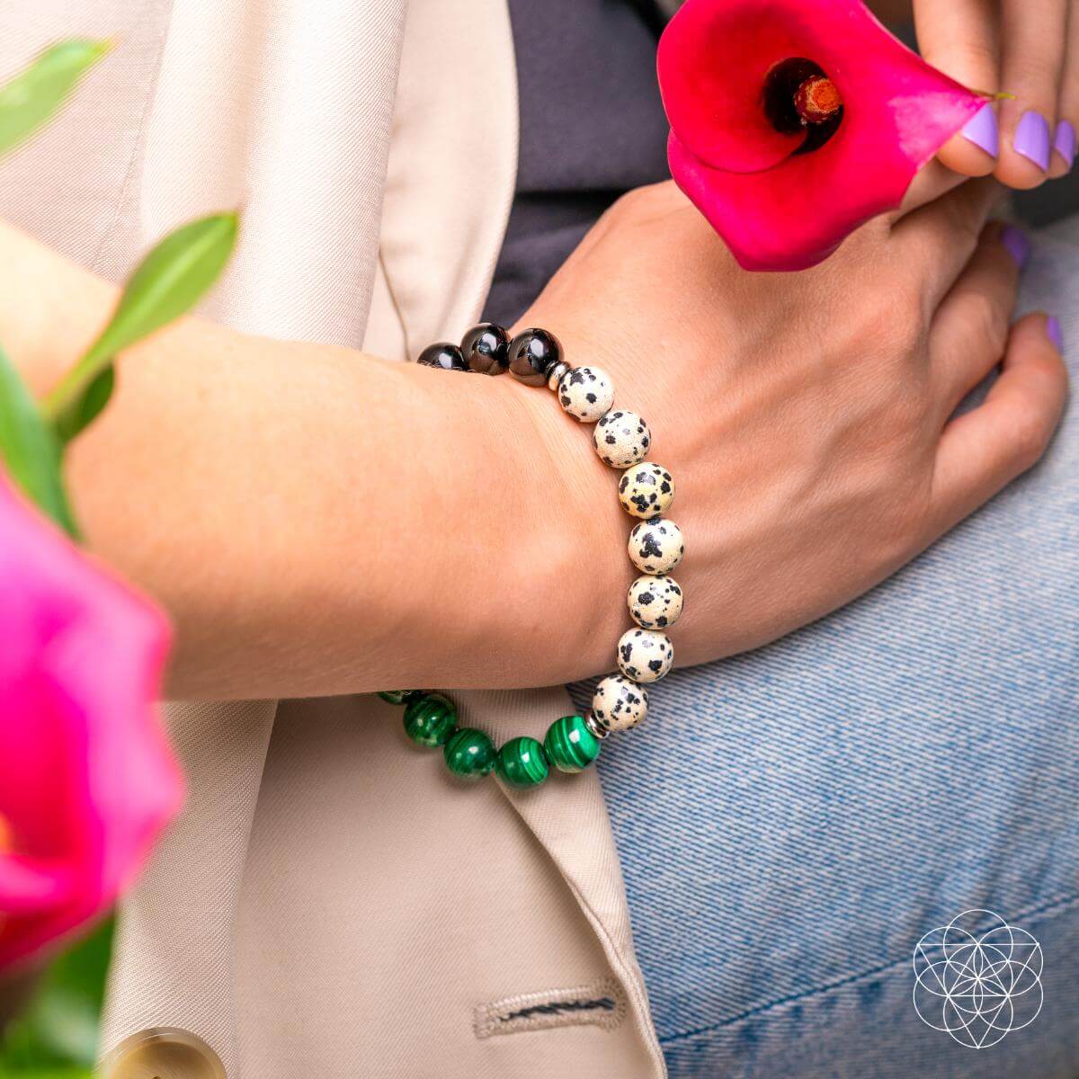 Soul Reset: Dalmatian Jasper Bracelet of Healing Conscious Items