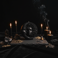 Sun Moon Candle Standing