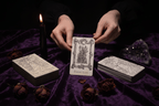 The Spellbook Oracle Cards — In Use